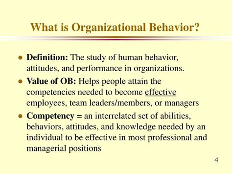 25 definitions of organizational behavior.